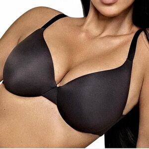 SKIMS Full Coverage Lightly Lined Bra Color- Onyx